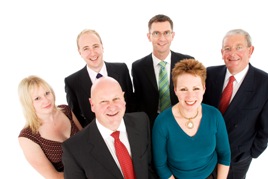 l-r Emma Heathcock,Stephen Heathcock, John Heathcock, Paul Copsey, Rose Heathcock, Tony Mahoney