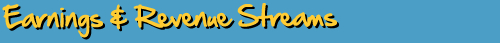Earning & Revenue Streams