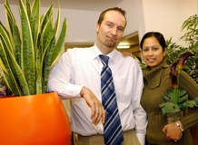 Ary and Sheena Saaman, Urban Planters Franchisees