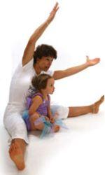 Yoga Bugs Lady and child