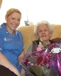 Bluebird Care helps Conrada celebrate 101 great years!