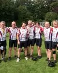 Team Auditel finishes the Great British Bike Ride - 350 miles in 5 days