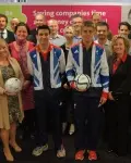 BCR Associates - Paralympian Blind Footballers inspire local business leaders