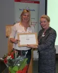 La Jolie Ronde Licensee is honoured with her 10 year service award